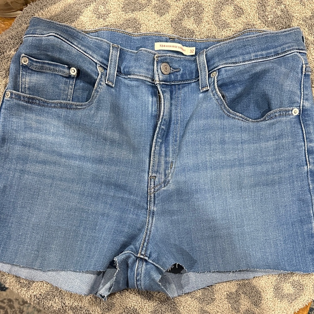 Levi's Blue Jean Shorts for Women